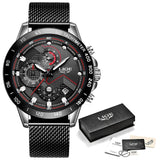 LIGE 2020 New Fashion Mens Watches